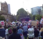 Anti Trump Rally Manchester 